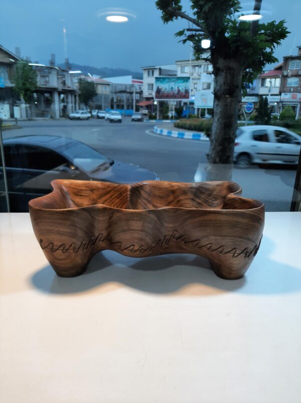 میوه خوری چوبی پایه دار