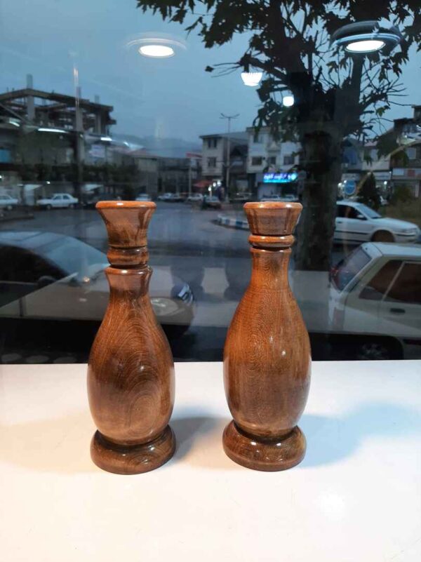 گلدان چوبی