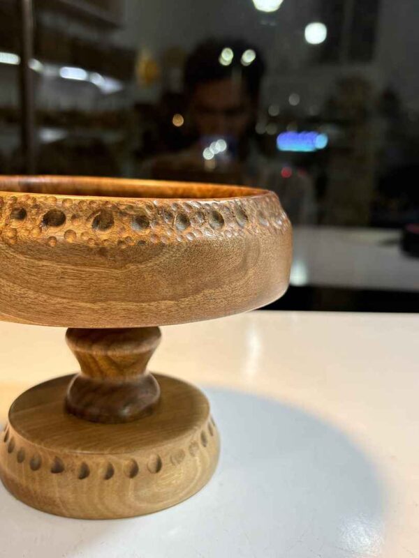 شکلات خوری پایه پار چوبی