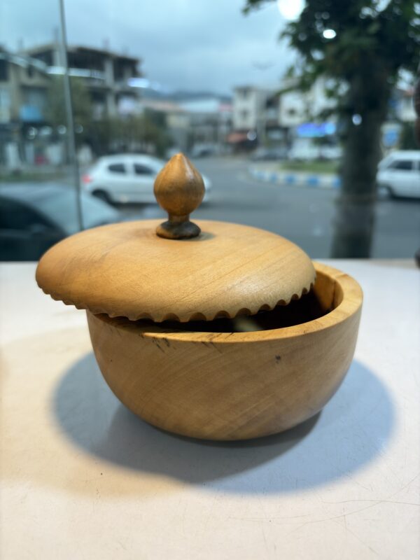 شکلاتخوری چوبی طرح بلوط